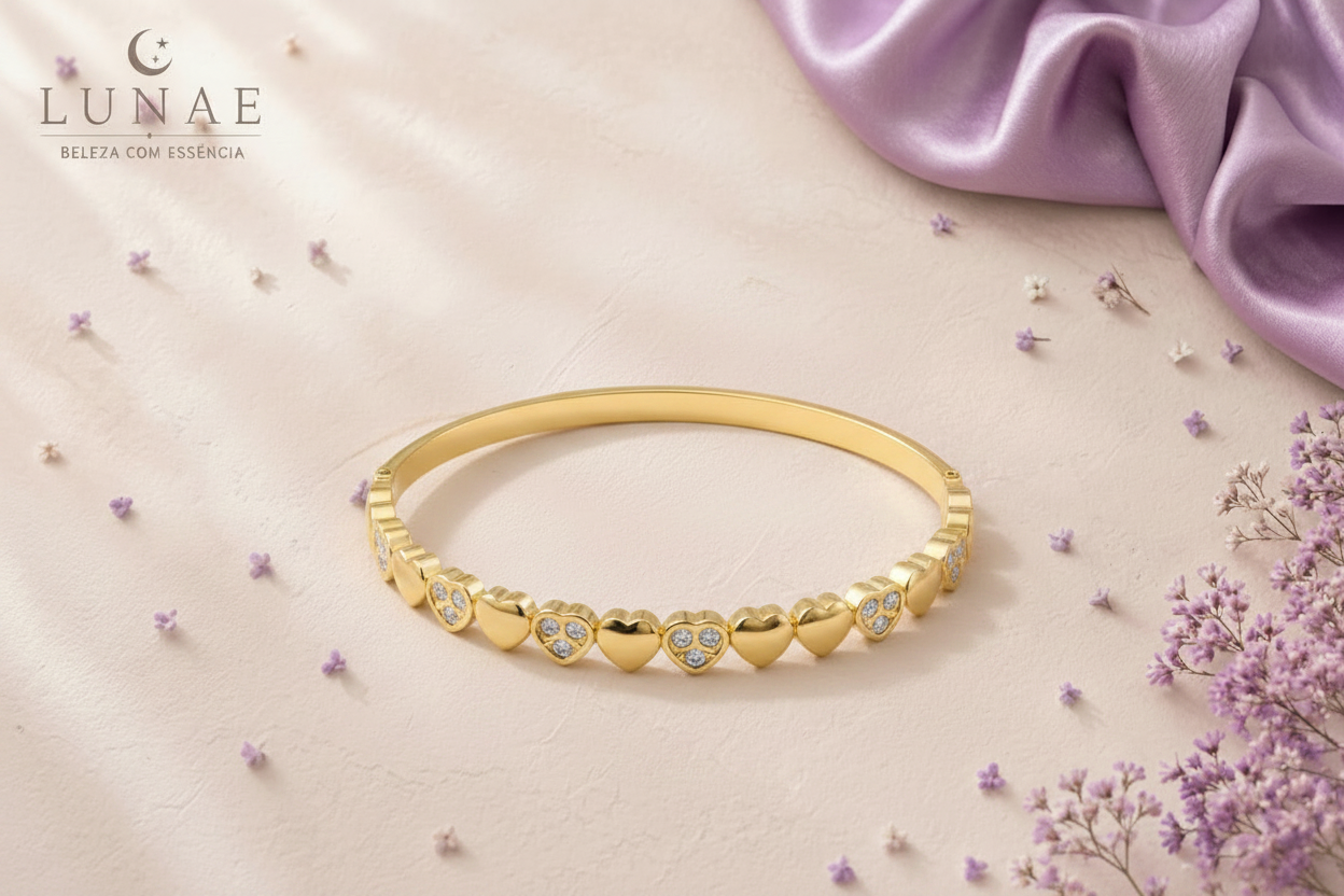 Pulseira apoiada em baixo - Lunae