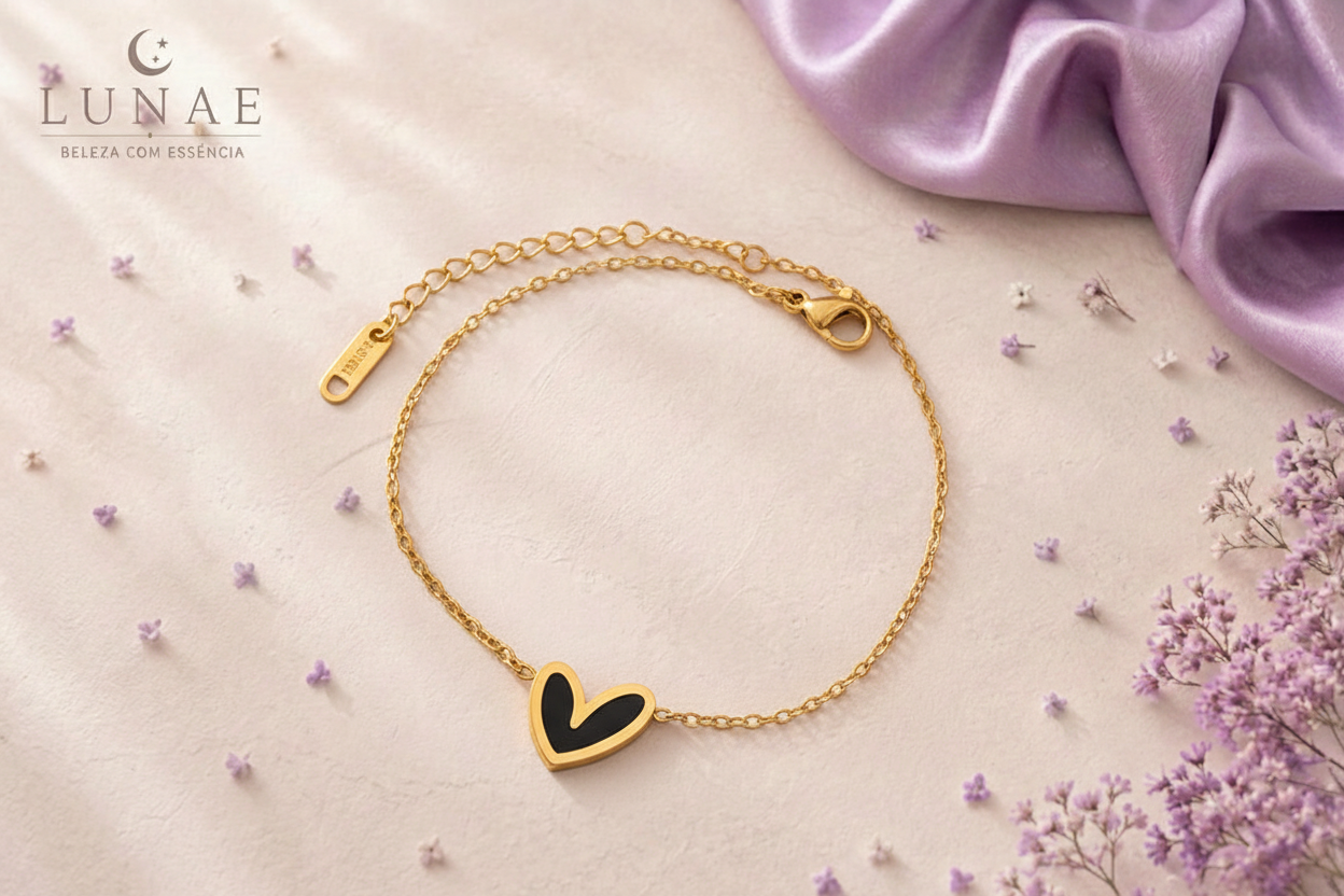 Pulseira Coração Lunae