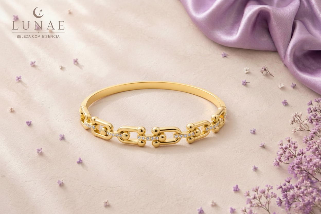 Pulseira no fundo Lunae